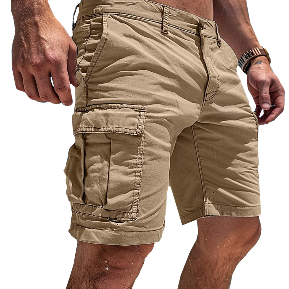 Liam | Cargo Shorts Herren Multitaschen Regular Fit Baumwollmischung 1
