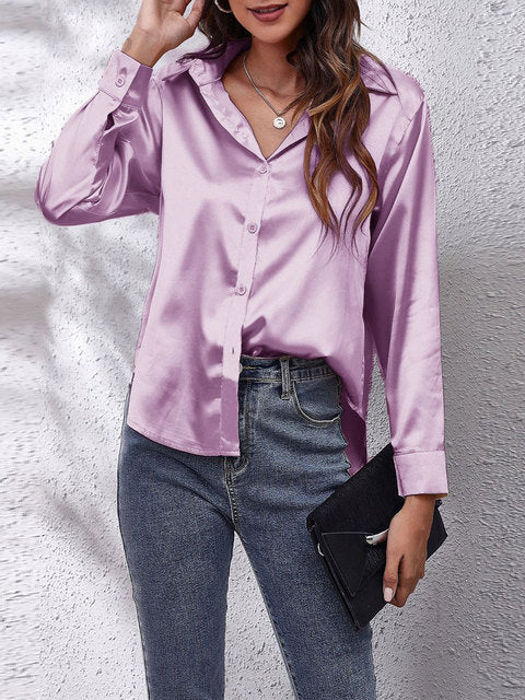 Liana | Elegantes, Lockeres Damen Hemd Langarm – Stilvoll & Vielseitig 4