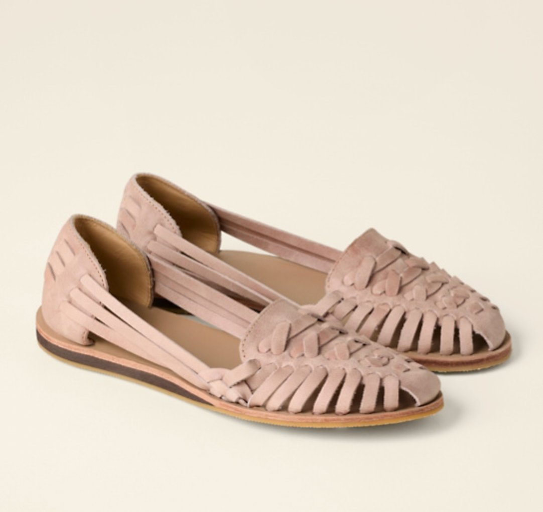 Lily | Gewebte, geschlossene Zehenpartie, bequeme Slip-On-Sandalen 2