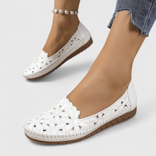 Livia | Atmungsaktive, Bequeme & Stilvolle Damen Slip-on-Flats 4