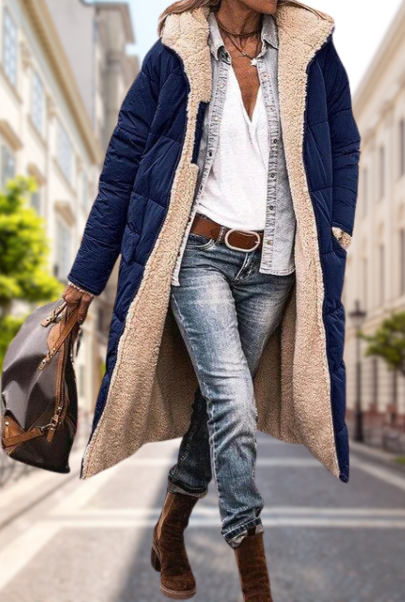 Livia | Damenjacke – Warm, Stylisch & Mit Kapuze für Herbst und Winter 0