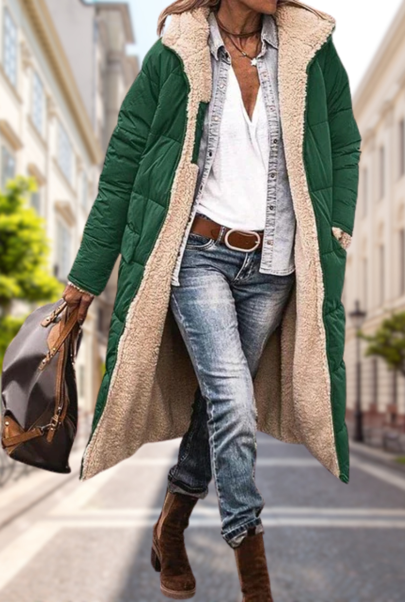 Livia | Damenjacke – Warm, Stylisch & Mit Kapuze für Herbst und Winter 5