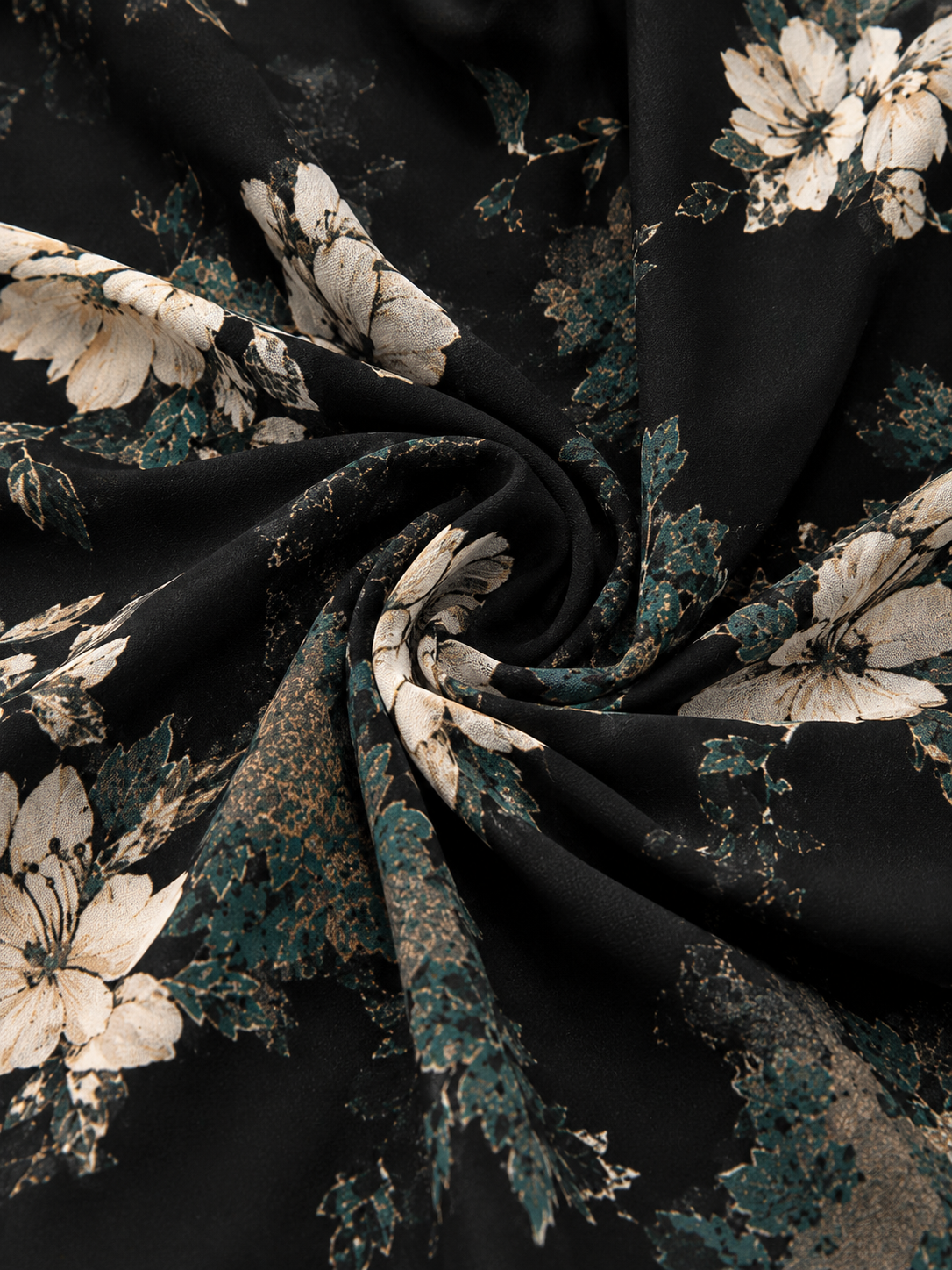 Livia | Elegantes, Fließendes & Asymmetrisches Maxikleid mit Blumenmuster 4