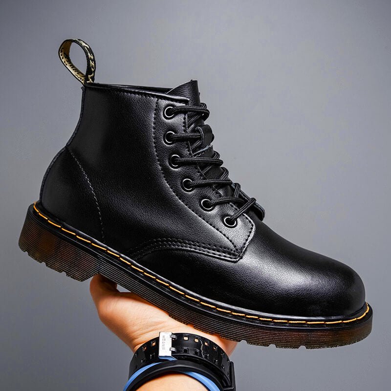 Logan | Vintage-Schnürstiefel aus echtem Leder 2