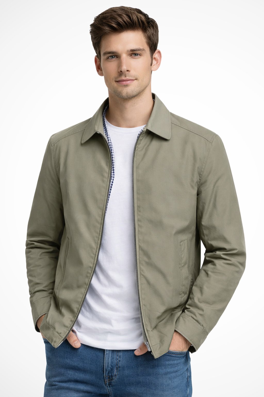 Luca | Klassische, Stilvolle & Bequeme Herren-Harrington-Jacke 6
