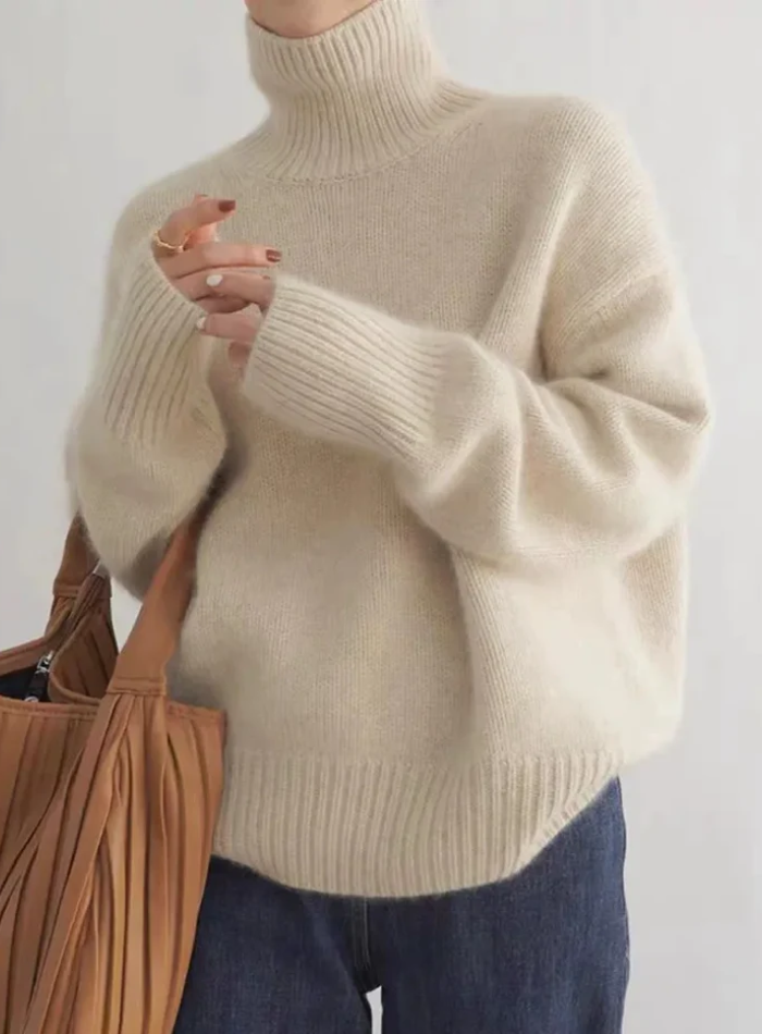 Luné | Weicher Rollkragenpullover 0