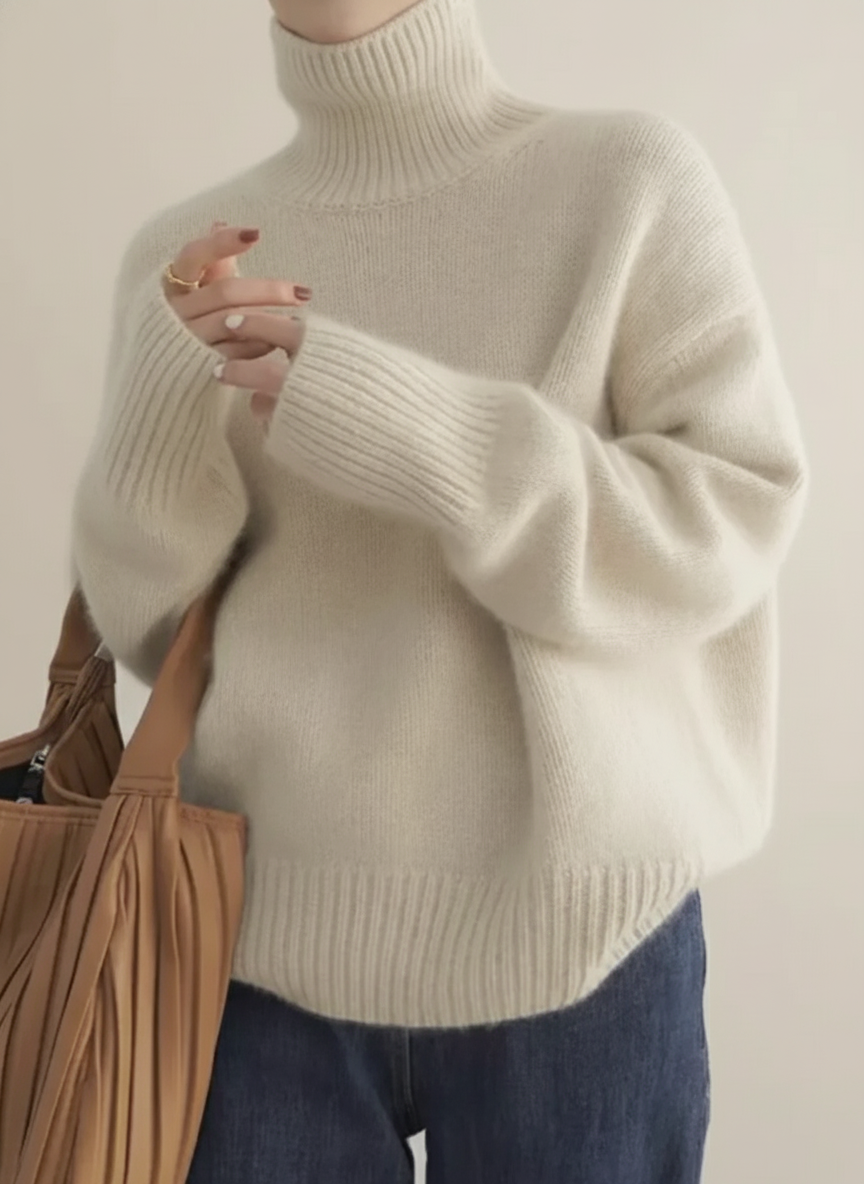 Luné | Weicher Rollkragenpullover 1