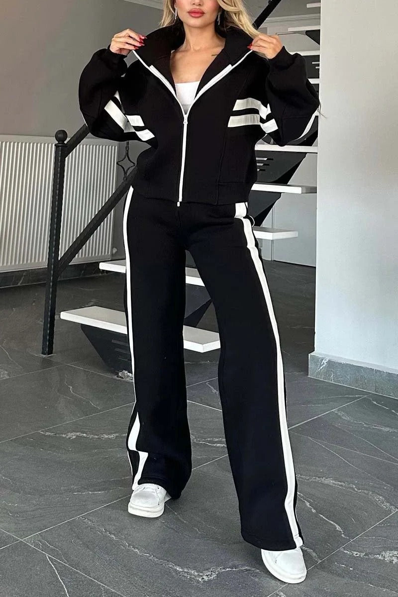 Lydia | Bequemer, Sportlicher Damen Trainingsanzug – Ideal für Freizeit und Casual Outfits 1