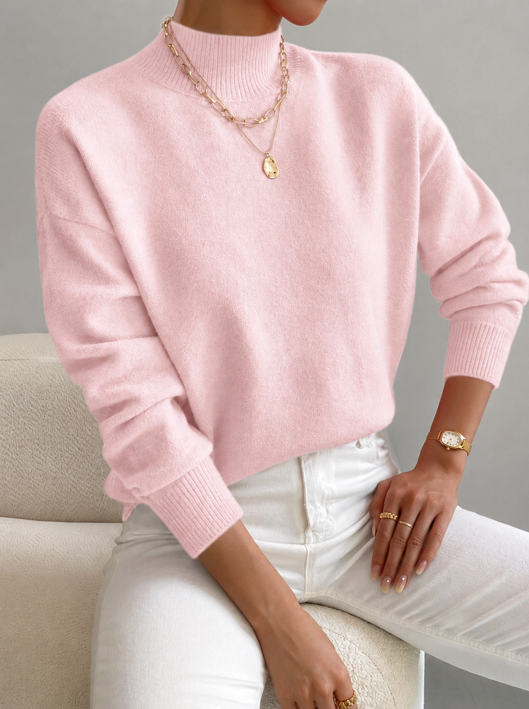 Marilena | Eleganter Rollkragenpullover 2