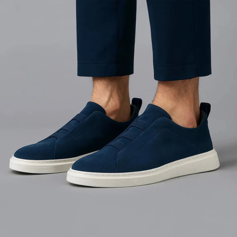 Matteo | Sneaker Damen Wildleder Elegant Slip-On Stil 7