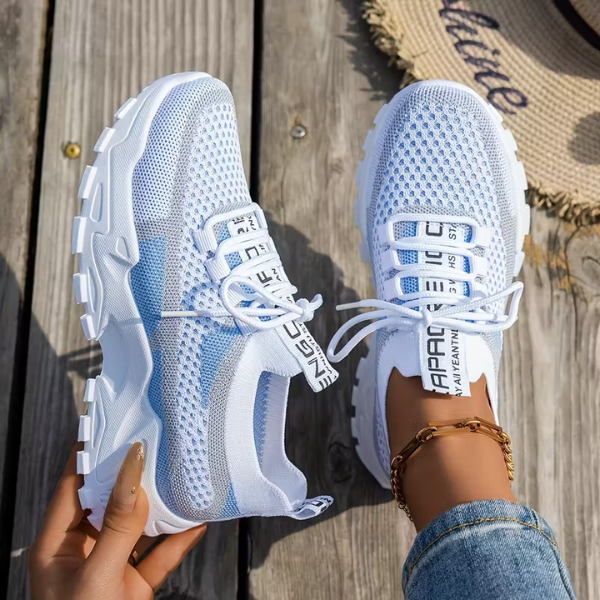Meadow | Atmungsaktive, Leichte & Bequeme Damen Mesh-Walking-Sneaker 2