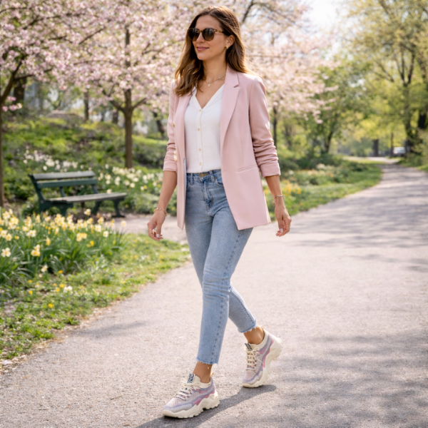 Meadow | Atmungsaktive, Leichte & Bequeme Damen Mesh-Walking-Sneaker 3