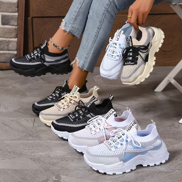 Meadow | Atmungsaktive, Leichte & Bequeme Damen Mesh-Walking-Sneaker 4