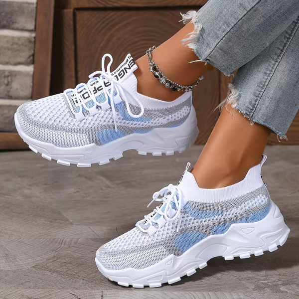 Meadow | Atmungsaktive, Leichte & Bequeme Damen Mesh-Walking-Sneaker 8