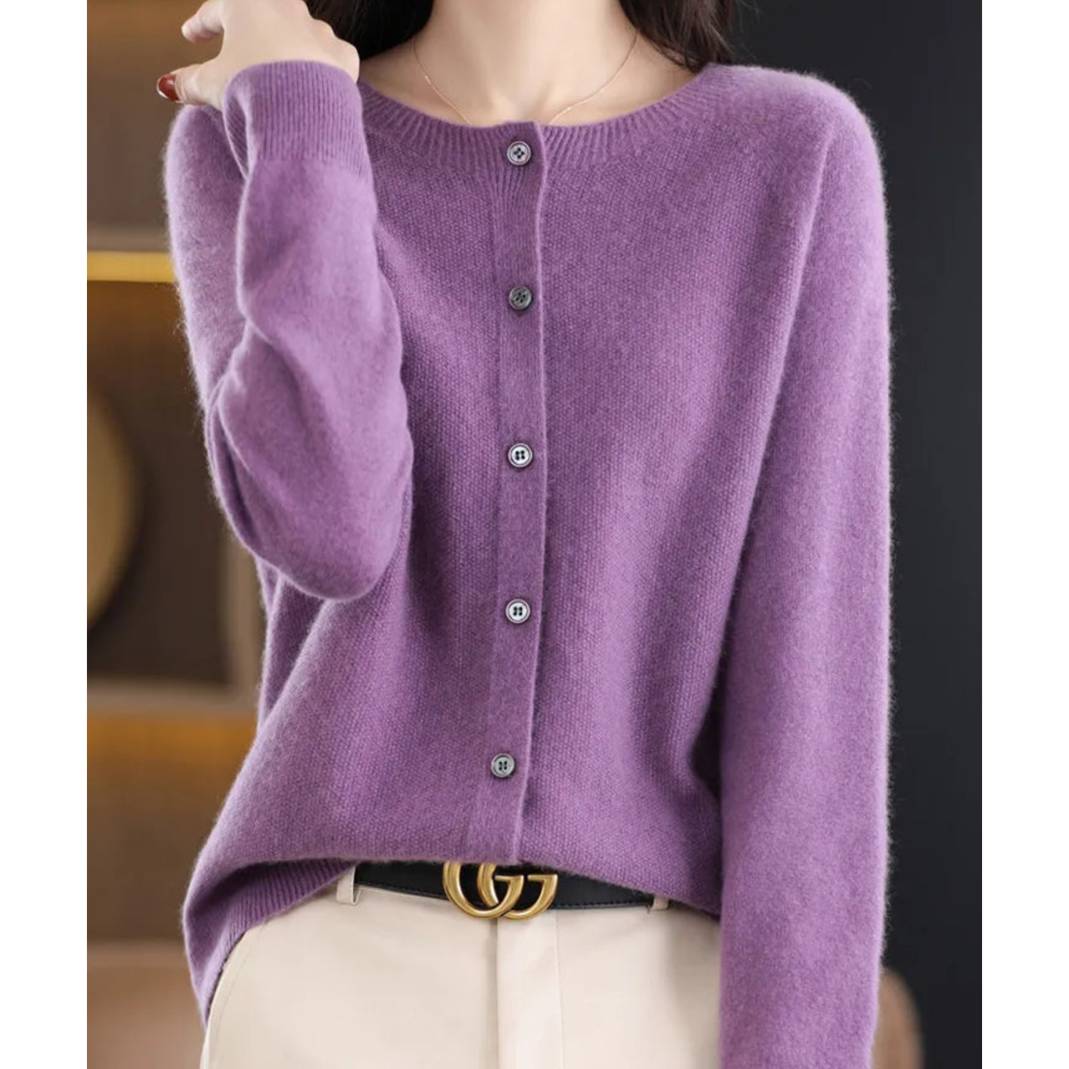 Mila | Elegante Strickjacke 8