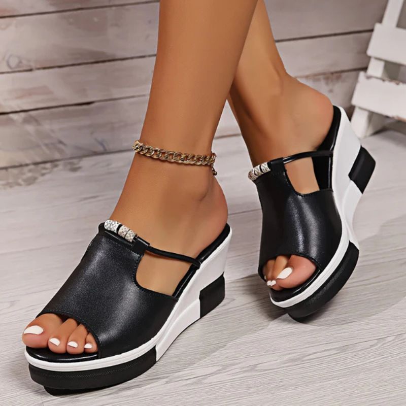 Mira | Elegante & Bequeme Plateau Sandalen Damen – Perfekt für Sommerschuhe 2