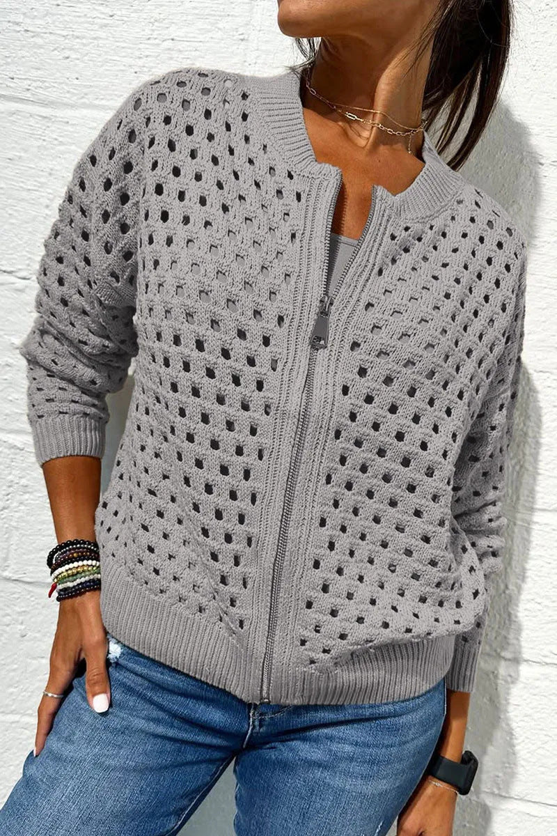 Nela | Luftige, Atmungsaktive & Vielseitige Strickjacke 12