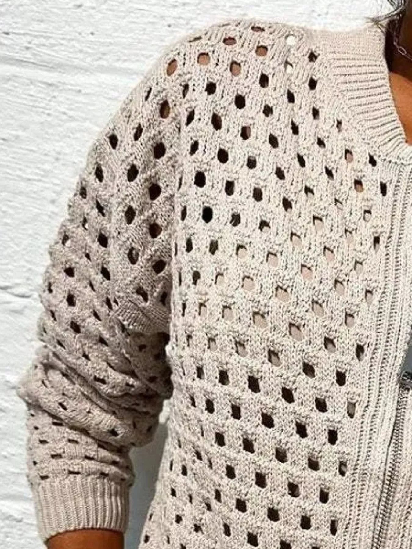 Nela | Luftige, Atmungsaktive & Vielseitige Strickjacke 4