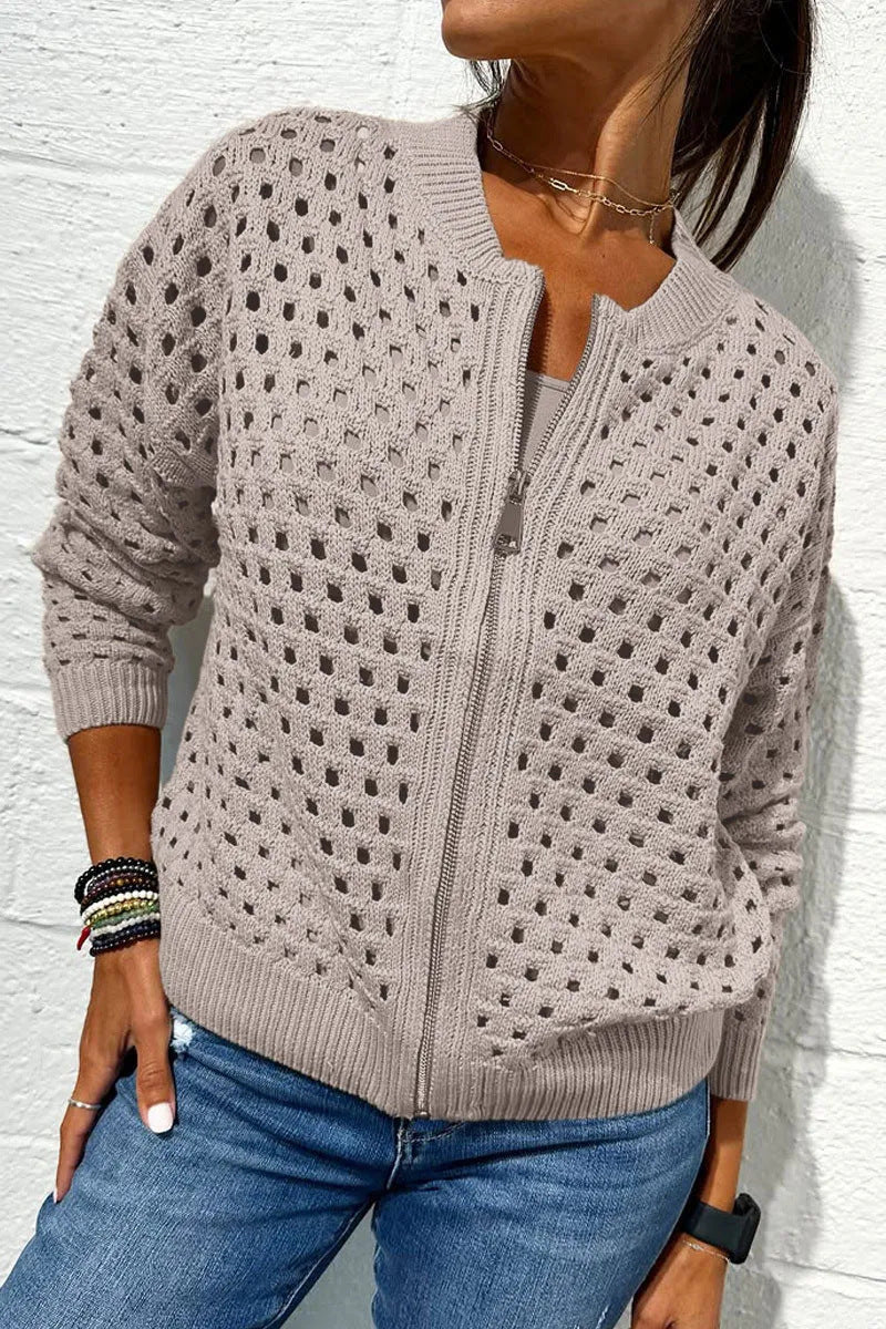 Nela | Luftige, Atmungsaktive & Vielseitige Strickjacke 5