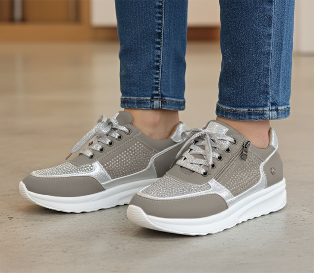 Nora | Bequeme & Stilvolle Damen Sneaker mit Plateau-Sohle für Alltag und Freizeit 3