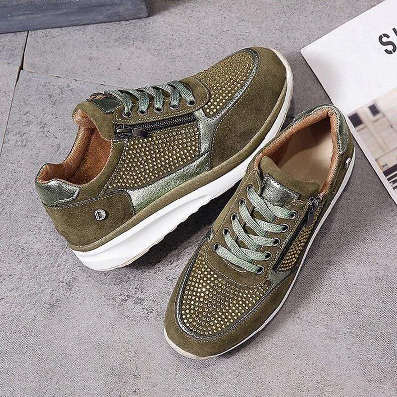Nora | Bequeme & Stilvolle Damen Sneaker mit Plateau-Sohle für Alltag und Freizeit 4