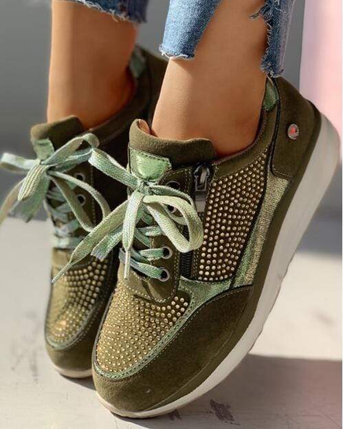 Nora | Bequeme & Stilvolle Damen Sneaker mit Plateau-Sohle für Alltag und Freizeit 5
