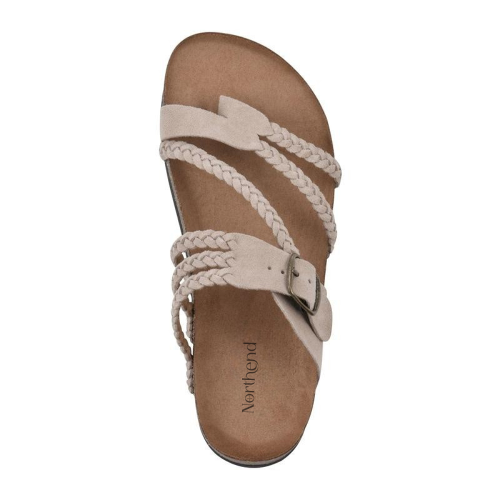 Octavia | Damensandalen Geflochtene Schnalle Bequem Sommer Stil 1