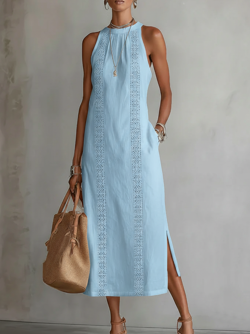 Octaviana | Besticktes, Ärmelloses & Elegantes Festliches Kleid Damen 8