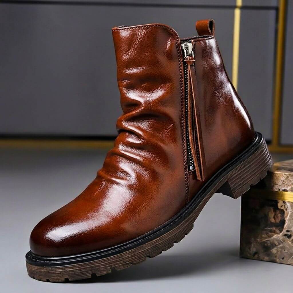Oliver | Vintage-Stiefel aus italienischem Leder 0