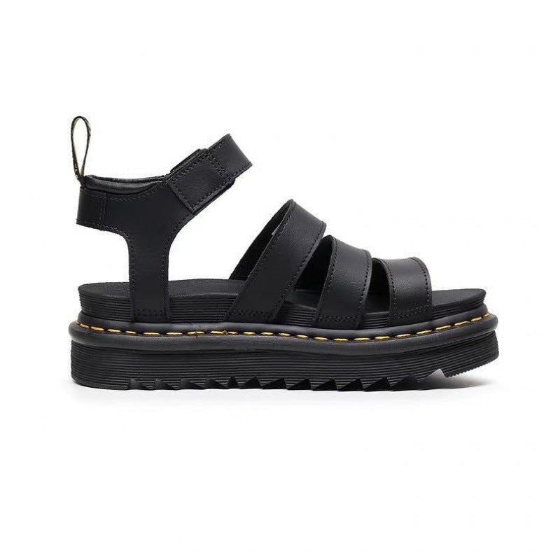 Olivia | Bequeme Plateau-Sandalen mit Riemchen 4