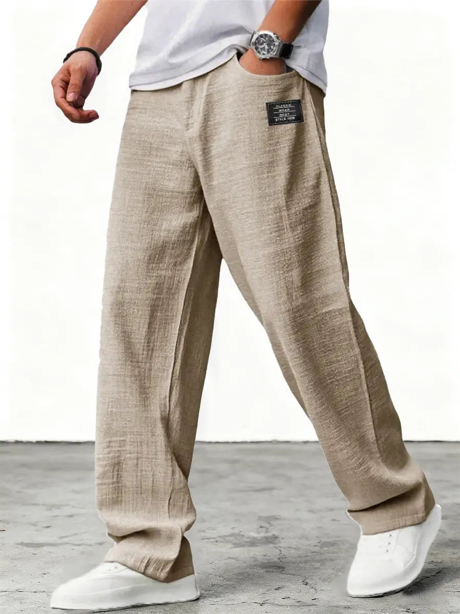 Phillipp | Leinenhose Damen Weiße Atmungsaktiv Relaxed Fit Sommerstil 5