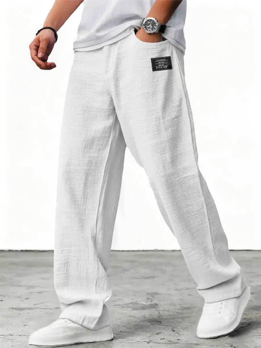 Phillipp | Leinenhose Damen Weiße Atmungsaktiv Relaxed Fit Sommerstil 6