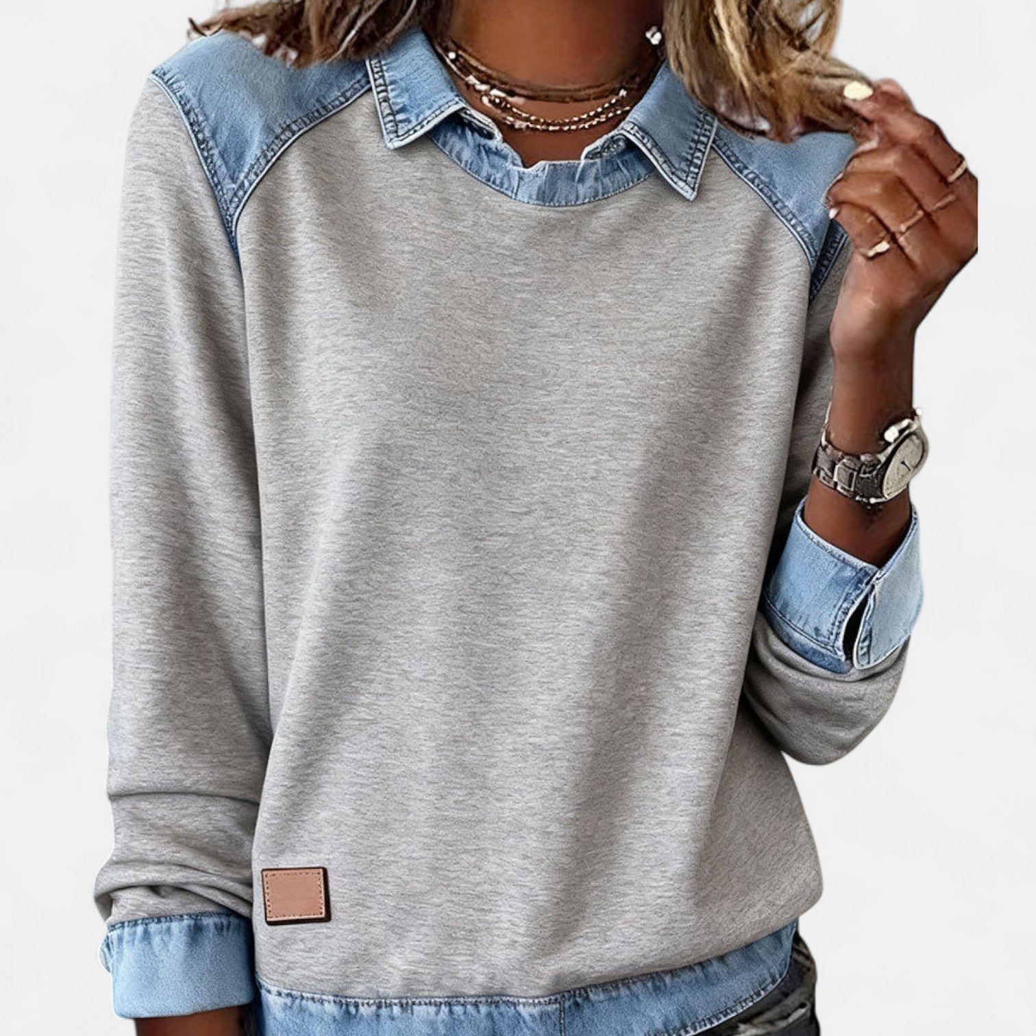 Regina | Trendiger Langarmpullover 2