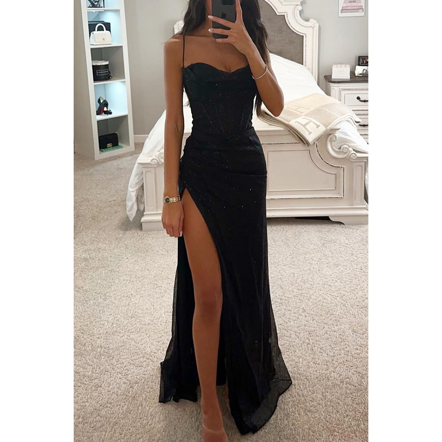 Riva | Kleid Lässig Schlitz Elegant Komfort Locker Fit 3