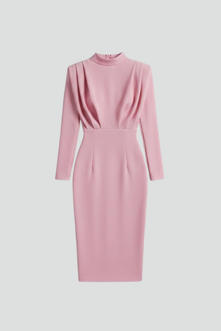 Sarina | Elegantes Maxikleid Langarm für Damen – Festlich & Warm für Besondere Anlässe 1