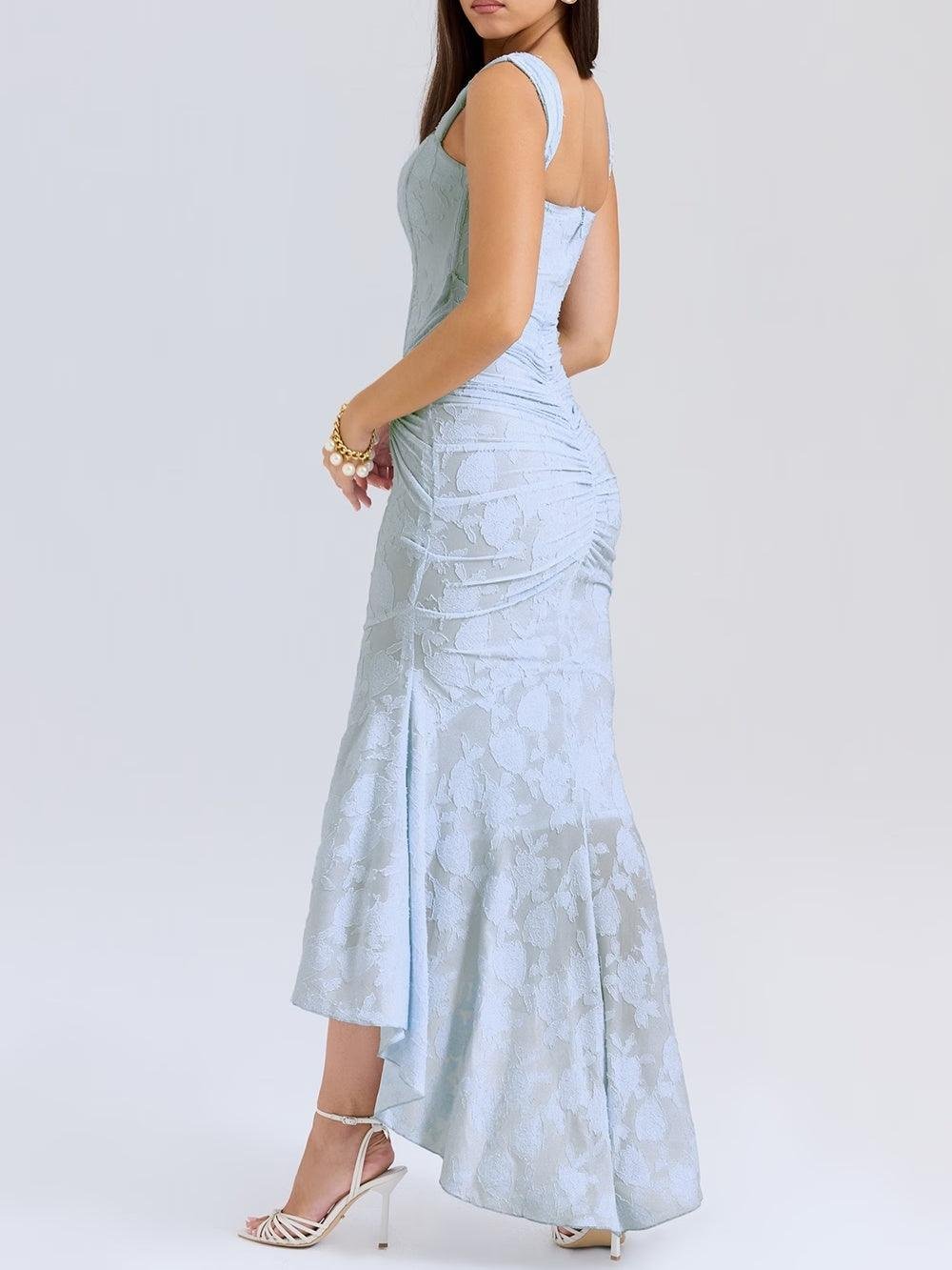 Seraphina | Elegantes Meerjungfrauenkleid aus Korsett-Jacquardspitze 3