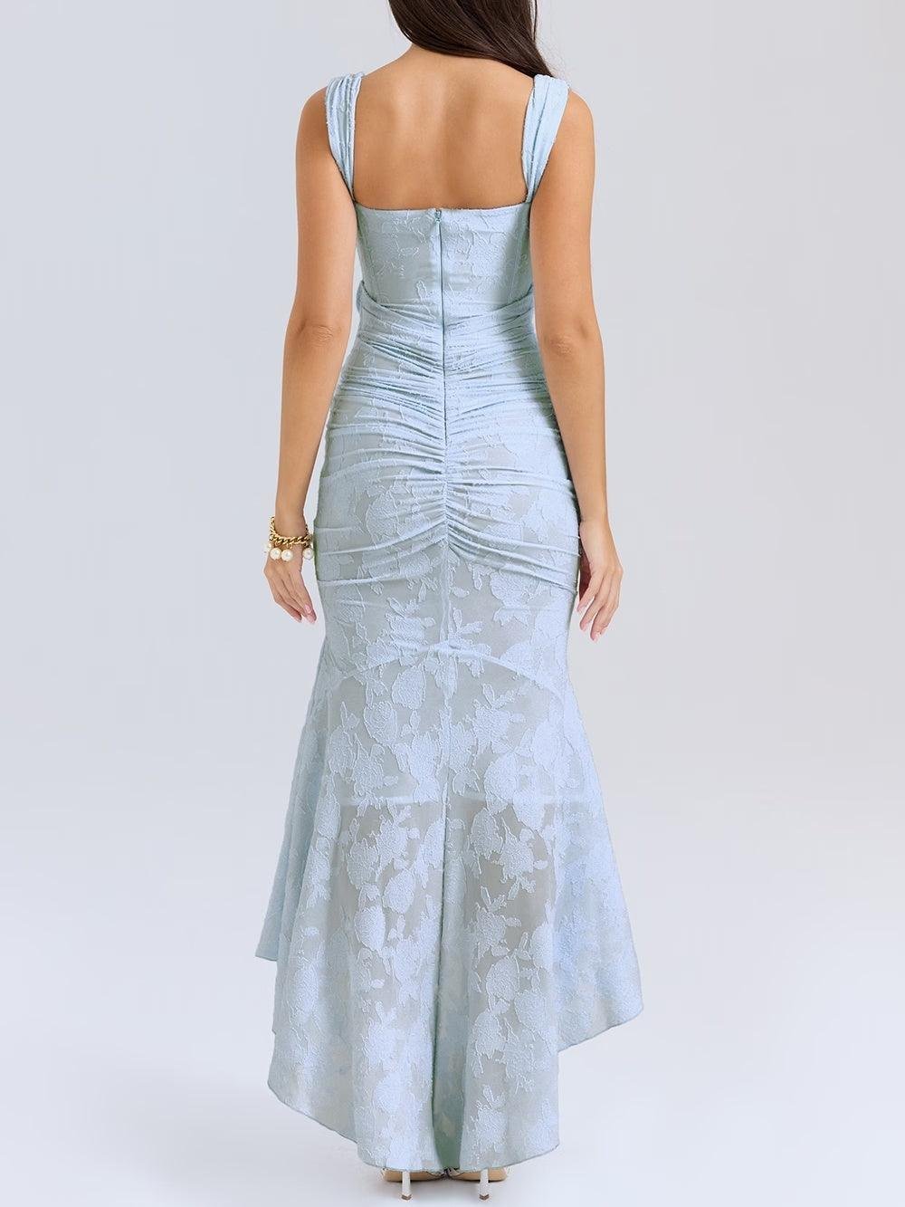 Seraphina | Elegantes Meerjungfrauenkleid aus Korsett-Jacquardspitze 4