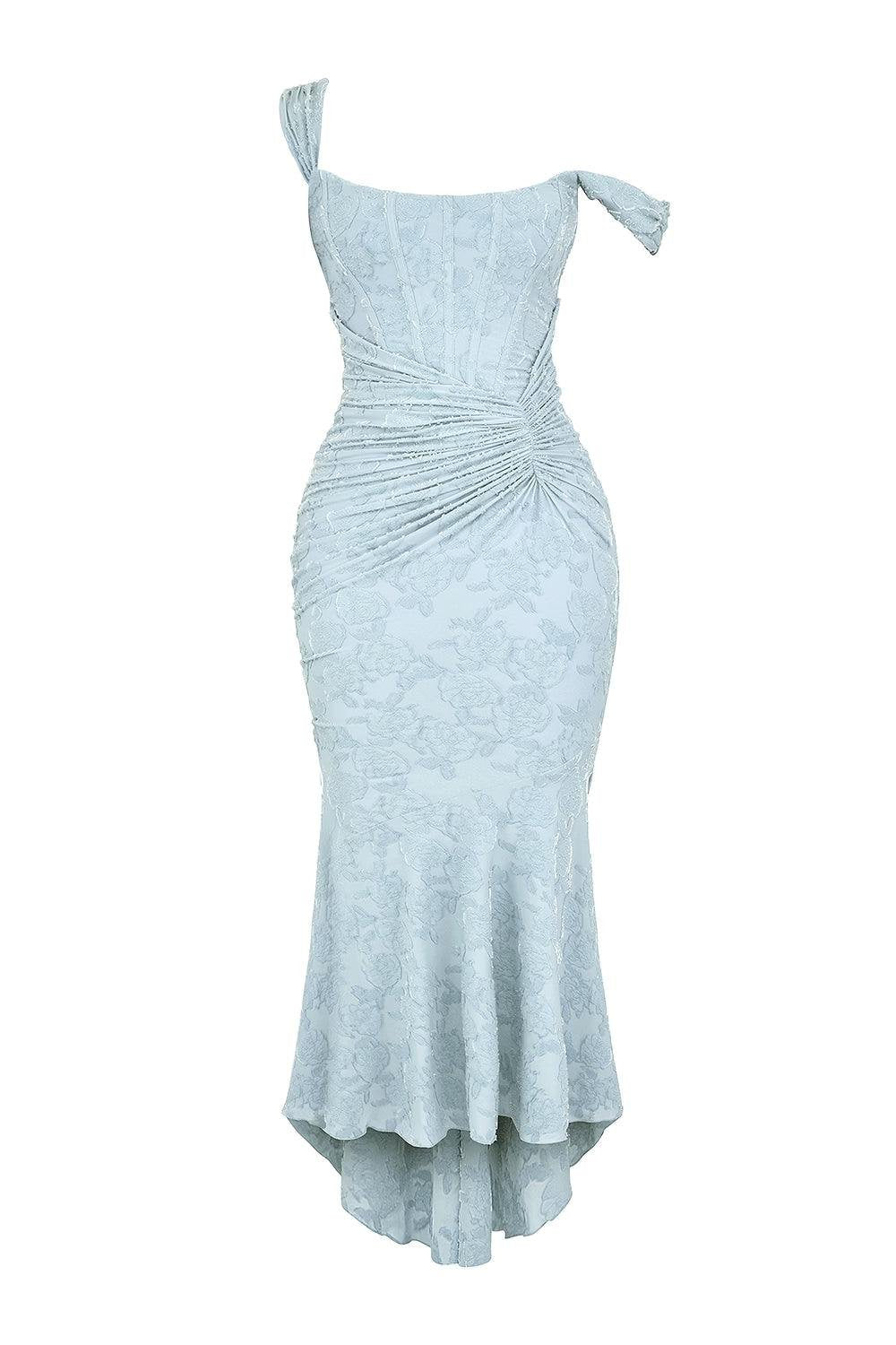 Seraphina | Elegantes Meerjungfrauenkleid aus Korsett-Jacquardspitze 5