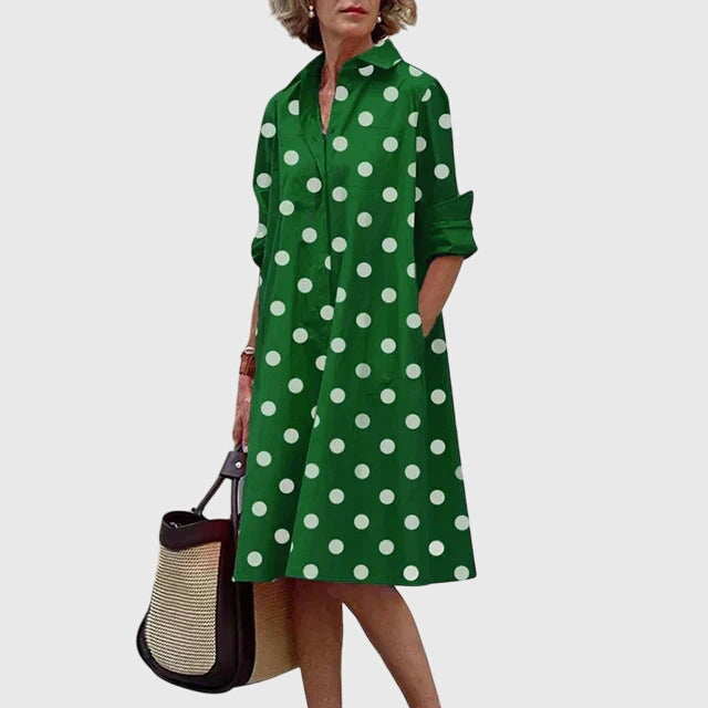 Sloane | Elegantes Freizeitkleid mit Praktischen Taschen für Damen 6