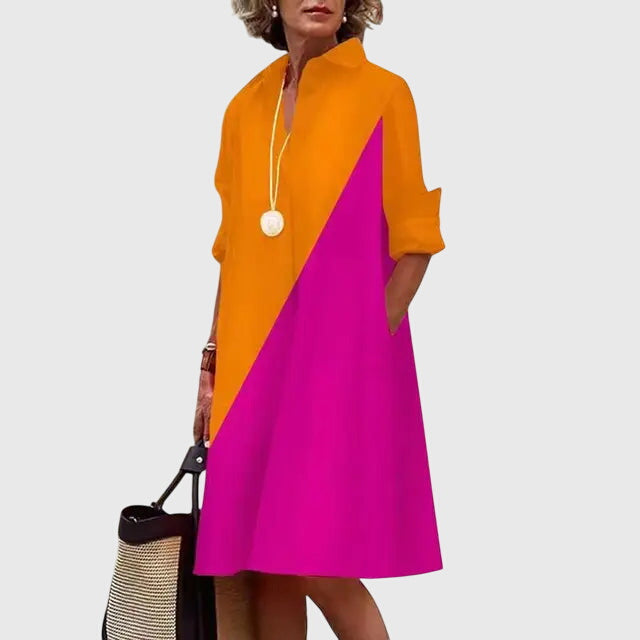 Sloane | Elegantes Freizeitkleid mit Praktischen Taschen für Damen 8