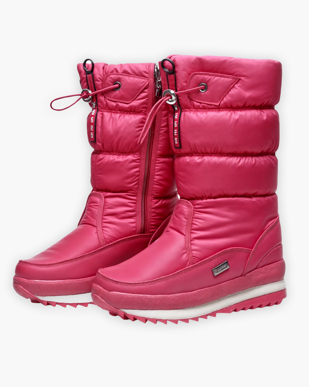 Gefütterte Winterstiefel mit rutschfester Sohle