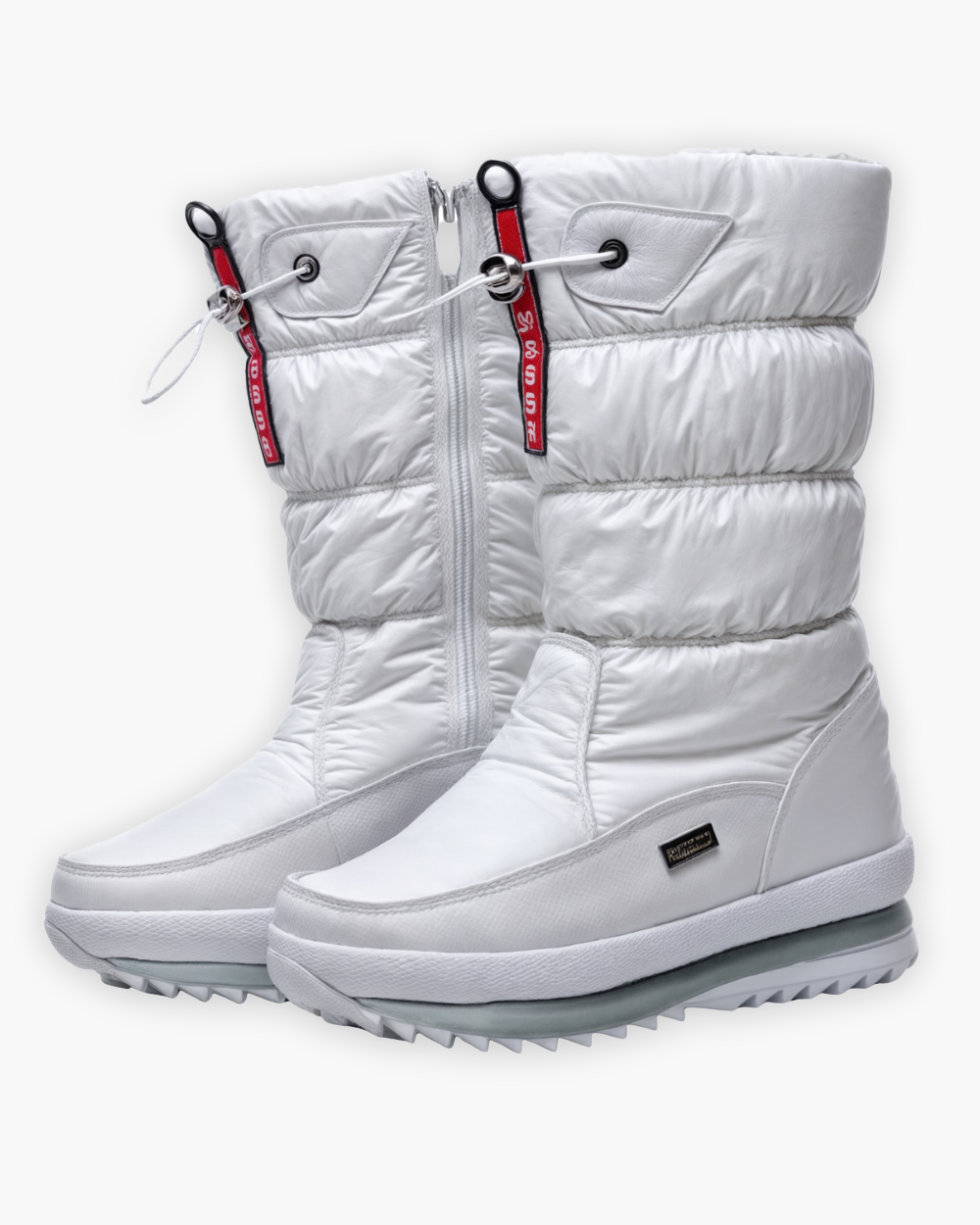 Gefütterte Winterstiefel mit rutschfester Sohle