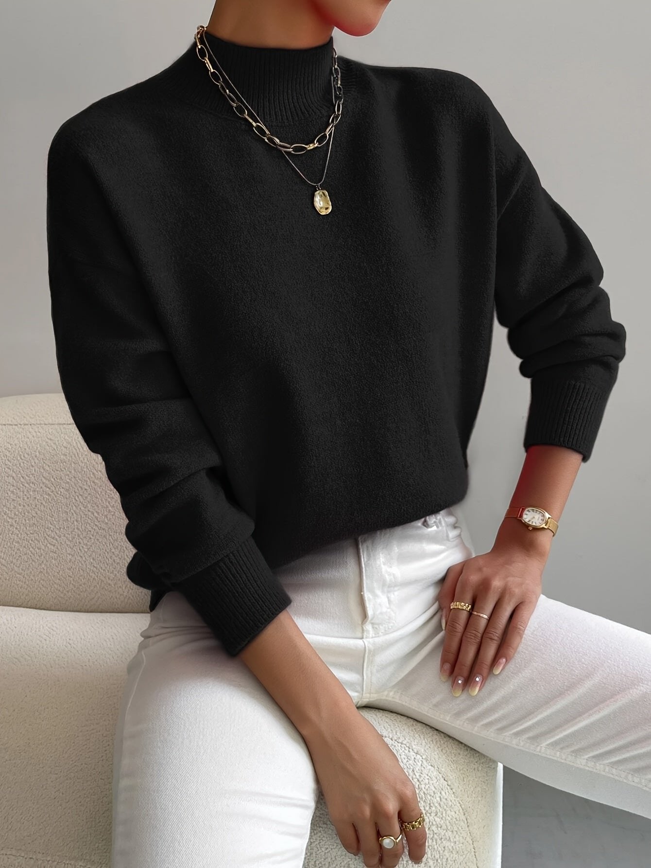 Sophia | Moderner und lässiger Rollkragenpullover 5