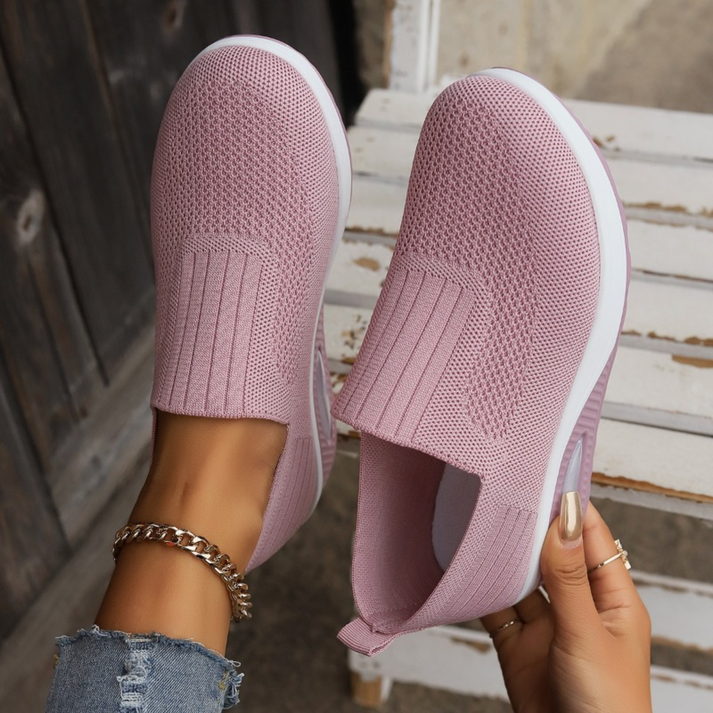 Sophia | Orthopädische, atmungsaktive Slipper 1
