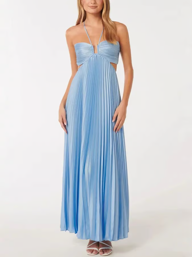 Sophie | Hochzeitsgästekleid Maxikleid Fließend Elegante Passform 2