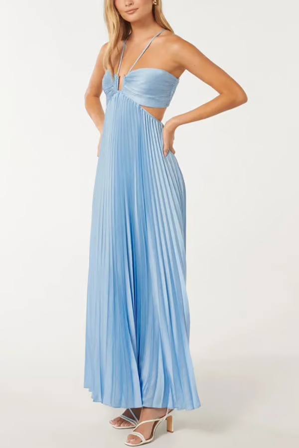 Sophie | Hochzeitsgästekleid Maxikleid Fließend Elegante Passform 3