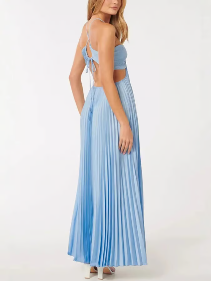 Sophie | Hochzeitsgästekleid Maxikleid Fließend Elegante Passform 4