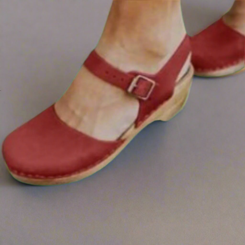 Sophie | Vintage Plateau-Clogs mit geschlossener Zehenpartie 3