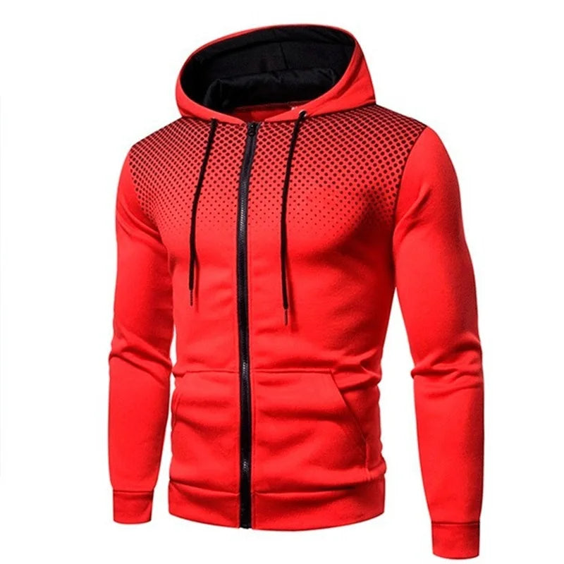 Sportivo | Atmungsaktiver, Bequemer Kapuzensweatshirt mit Reißverschluss 11