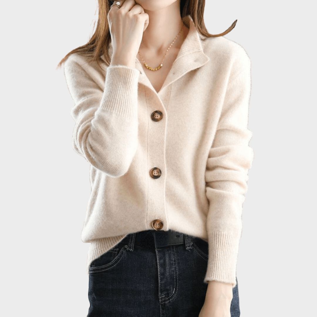 Stella | Cashmere Cardigan Soft Relaxed Fit for Women 5